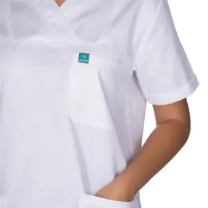 Alezi Σετ Ιατρικό Παντελόνι και Μπλούζα Unisex από Βαμβάκι 35% και Πολυεστέρα 65%  Μαύρο,Μέγεθος XXS